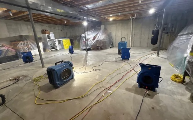 Flooded Basement Cleanup in Richmond, VA