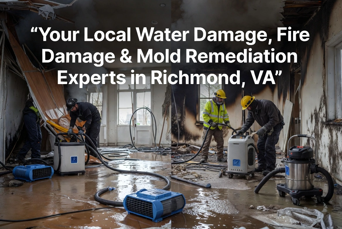 Your Local Water Damage, Fire Damage & Mold Remediation Experts