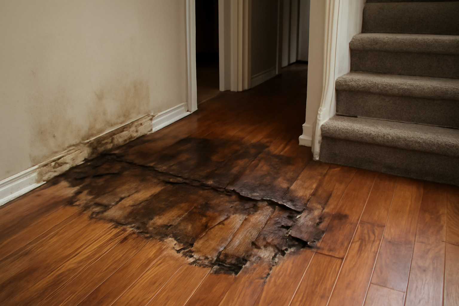 Floor Water Damage Restoration in Yorktown, VA