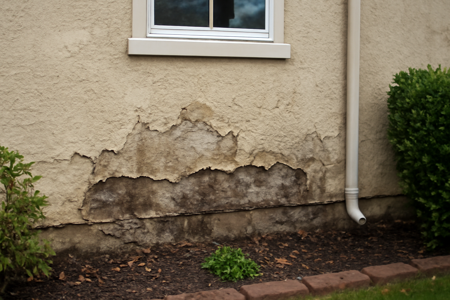 Stucco Water Damage Repair in Wyndham, VA